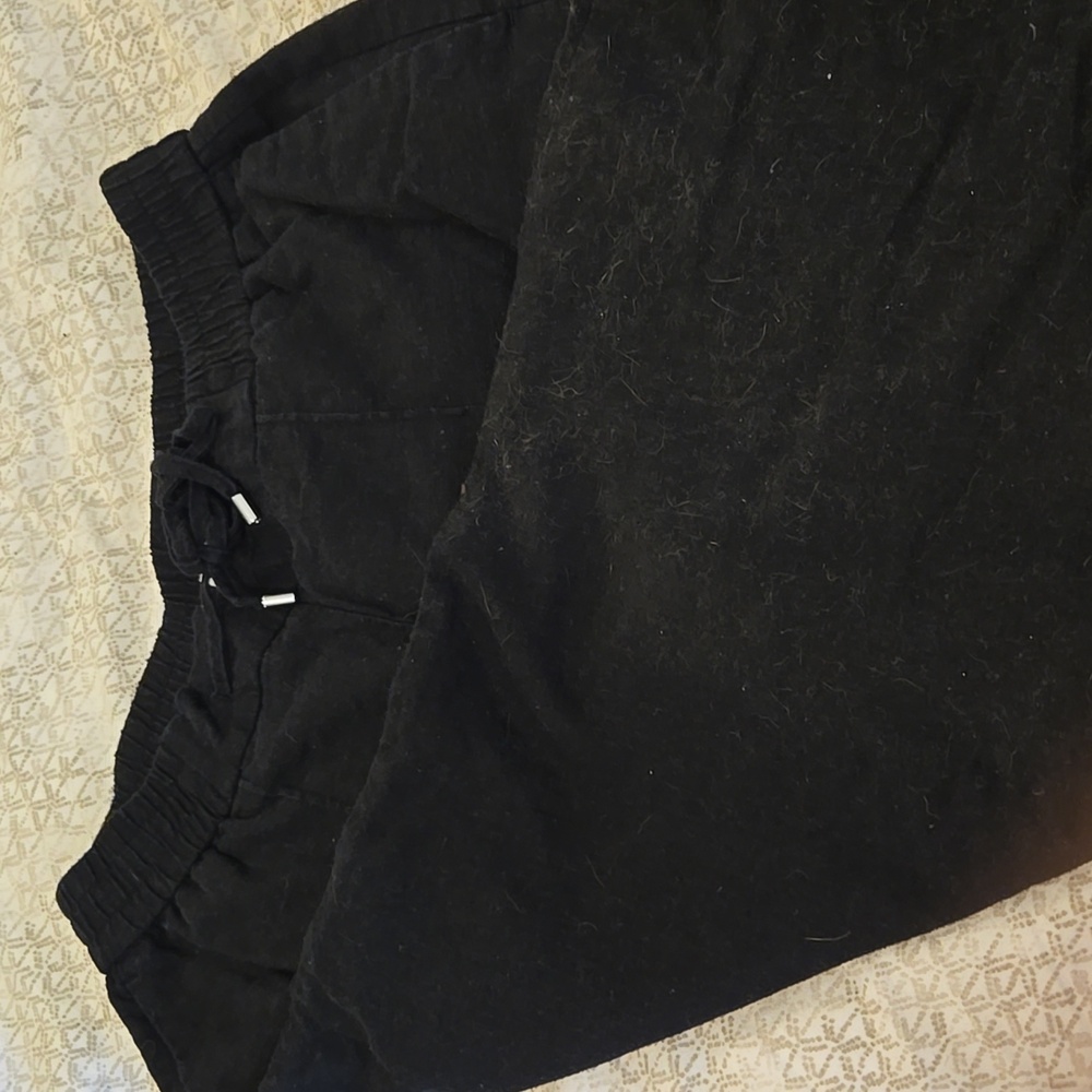 Nine west cropped faux linen pant